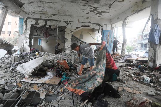 gaza Nusseirat refugee camp